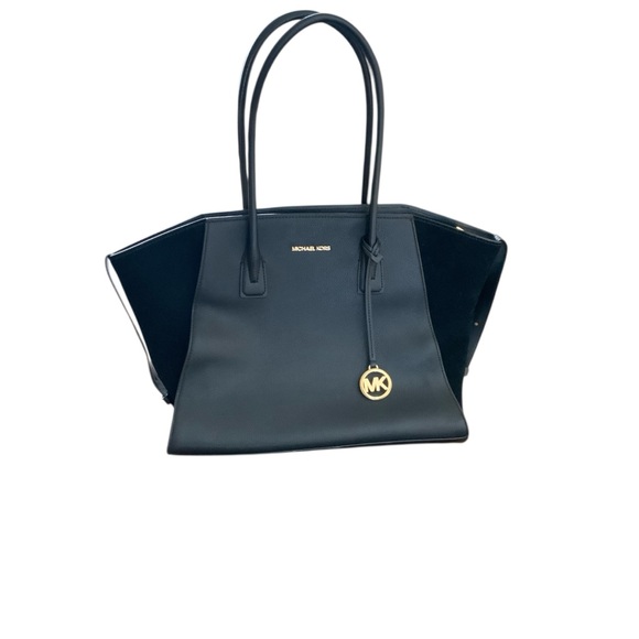 Michael Kors Handbags - Michael Kors Black and Gold Tote Bag